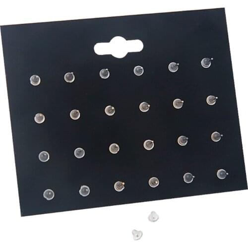 9 Pairs Classic Round Cut Cubic Zirconia Stud Earrings Set For Women Jewelry U2JF