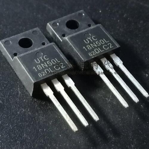 Original new 5pcs/ UTC18N50L 18A500V TO220F