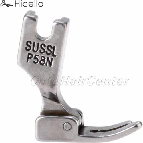 P58N presser foot Industrial Sewing Machine Presser Small Flat Lockstitch Narrow Pressure Feet Steel Hicello
