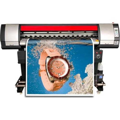 Vinyl sticker printer outdoor advertisement dx5 plotter 1.8m digital roll flex banner printing machine xp600 plotter ecosolvente