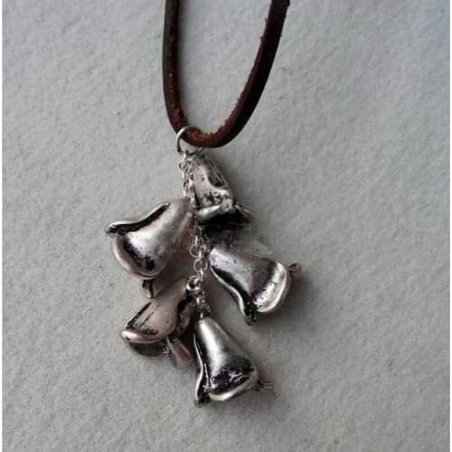 Romantic Alloy Collas Chunky Bib Pendant Necklace For Lovers Metal Statement Charms Leather Necklace Fashion Jewelry OX