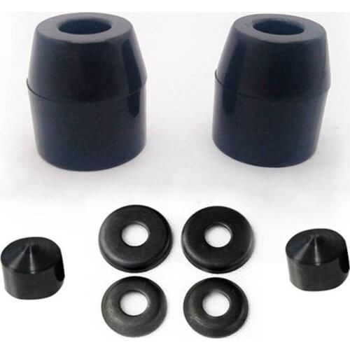 Skateboard Truck Shock Absorber Set Rebuild Bushings Washers Pivot Cups for 7 Inch Skateboard Brackets
