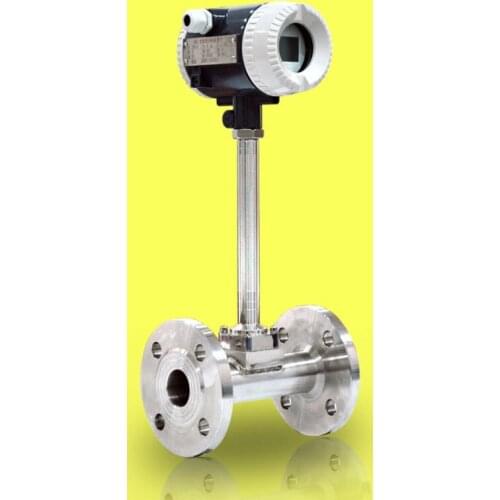 High-precision digital display intelligent vortex flowmeter, temperature and pressure compensation insert, clamp-on integrated v