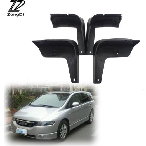 ZD Car Front Rear Mudguards For Honda Odyssey 2004 2005 2006 2007 2008 JDM Accessories Mudflap Car-styling Fender 1Set Mud Flaps