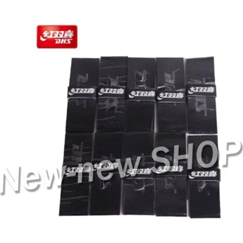 10 Pcs/lot Dhs Table Tennis Racket Grips Anti-slip Comfort Ping Pong Racket Overgrips Table Tennis Accessories