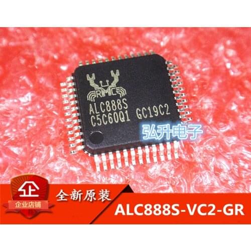100% New&original In Stock ALC888S-VC2-GR ALC888S QFP-48