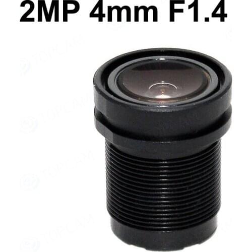 2.0 MegaPixel 4mm Lens 76 Degree MTV M12 x 0.5 Mount Infrared Night Vision For CCTV Security Camera
