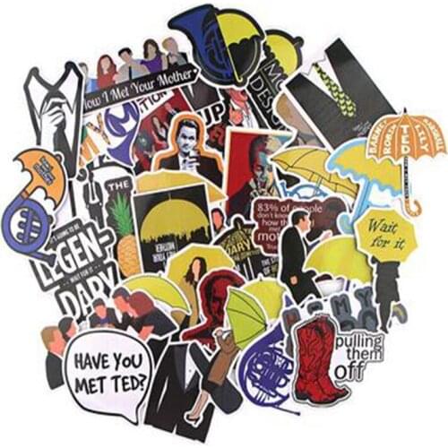 37pcs/set HIMYM How I Met Your Mother Stickers