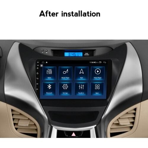 6G+128G 8Core Navi GPS For Hyundai Elantra 5 JK GD MD UD 2012-2015 Car Radio Multimedia Video Player Android 10 Carplay 2 DIN BT