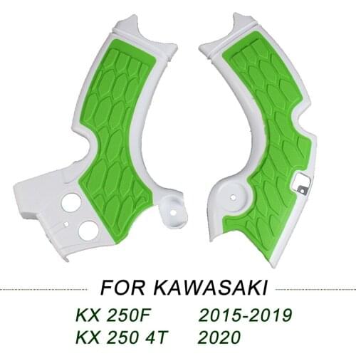 For Kawasaki KX 250F KXF250 Motorcycle X-Grip Frame Guard Protector Cover 2015 - 2019 KX250 4T 2020