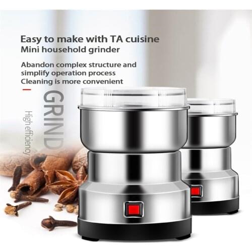 Electric Coffee Beans Spices Grains Grinding Machine Multifunctional Home Grinder Machine christmas kitchen utensils accessories