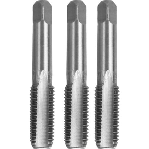 HLZS-3 Pcs 16mm x 2.0mm Taper and Plug Metric Tap M16 x 2.0mm Pitch