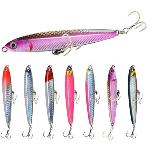Pencil Sinking Fishing Lure Weights Bass Fishing Tackle Lures Fishing Accessories Saltwater Lures Fish Bait Trolling Lure 10-24g