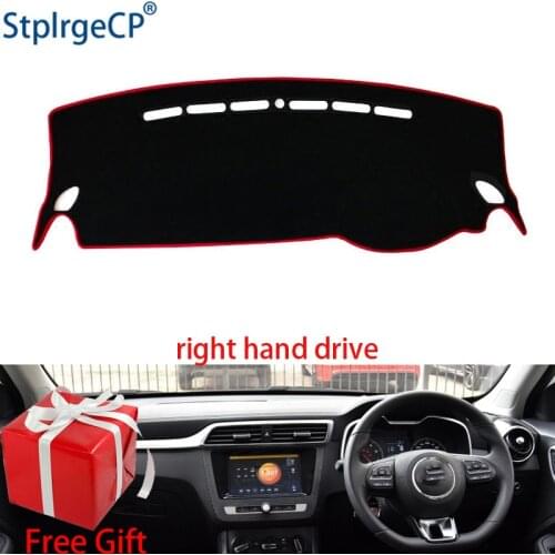 Car Dashboard Cover Mat for MG ZS EZS 2017 2018 2019 Right Hand Drive Dashmat Pad Dash Mat Covers Dashboard Accessories