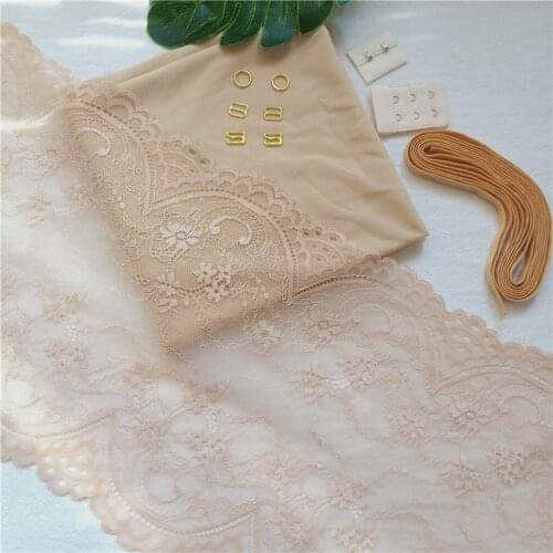 Finished Underwear Shoulder Buckle Elastic Underwear Elastic Band Lining Mesh Suit