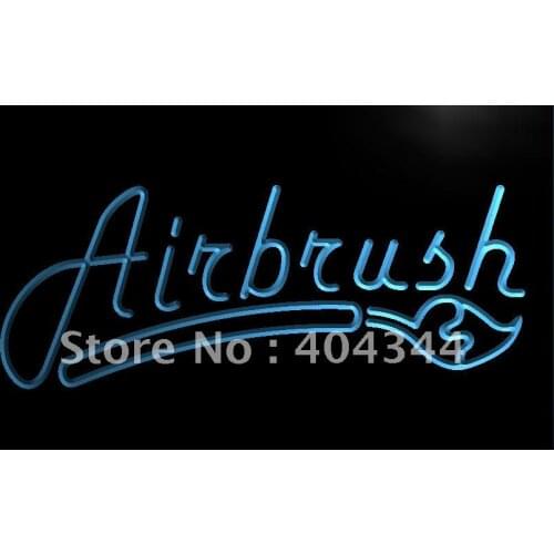 LB455- Airbrush Display Decor Bar LED Neon Light Sign home decor crafts