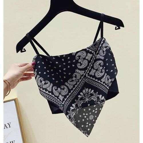 Small Sling Shirt for Women Slim Fit Inner Wear Outer Wear Camisole Tank Crop Top Nancylim Summer 2021