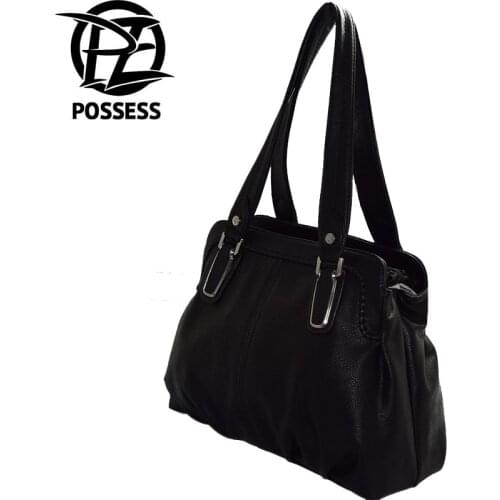 POSSESS brand, woman shoulder bag casual style, pu high quality