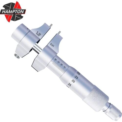 HAMPTON Micrometer 5-30mm Carbide Internal Diameter Measuring Tool Caliper Gauge Inside Micrometer