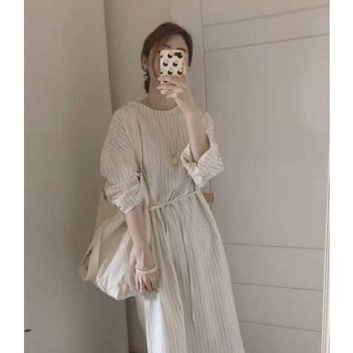 New Autumn Sweater Women Dress Winter Long Sleeve Sweaters Knitted Dresses Womens Loose Maxi Oversize Knitting Robe Vestido