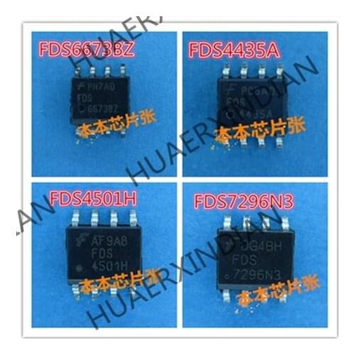 New FDS6673BZ FDS4435A FDS7296N3 FDS4501H SOP8 2 high quality