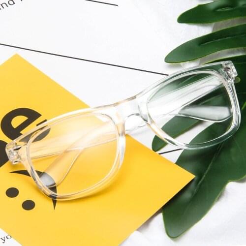 SPH 0 -1.0 ~-4.0 Big Frame Men Women Vintage Decorative Frames with Diopters GlassesTransparent Eyewear Optical Myopia Oculos