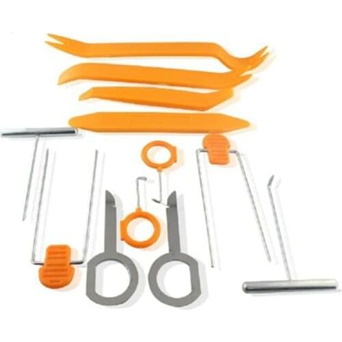 Car Panel Pry Tool Styling For Renault Duster Laguna Megane 2 3 Logan Captur Clio For Saab 9-3 9-5 93 For MG 3 ZR 12PCS/LOT