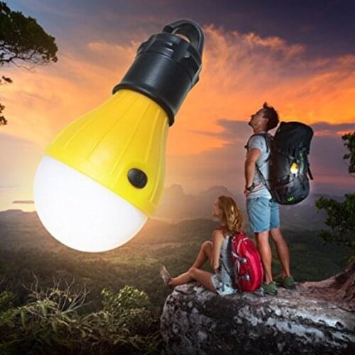 Portable Lighting Lantern Tent Light LED Bulb Emergency Lamp Waterproof Hanging Hook Flashlight Camping Light Use