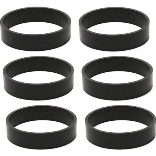 SANQ Vacuum Cleaner Knurled Belt for Kirby All Generation G3 G4 G5 G6 Black Replacement Vacuum Cleaner Belt