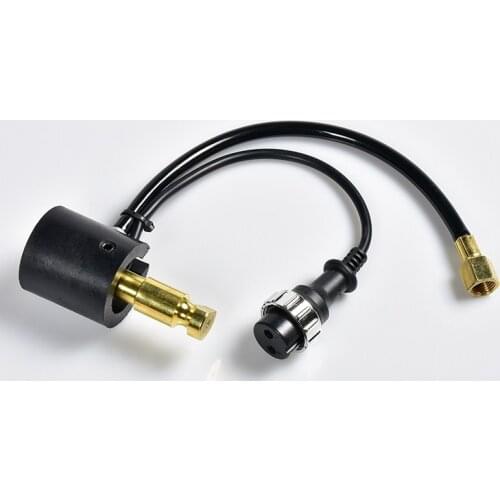 European-style CO2 Welding Torch For Panasonic Gas Shield Welder Torches Conversion Connector For Binzel Wire Feeder Interface