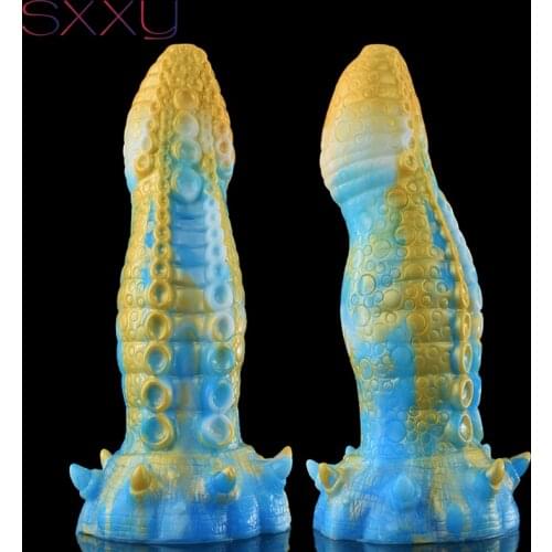 SXXY Fantasy Monster Dildo with Tentacle for Women Female Masturbator Animal Penis Claw Vagina Toys Intimate Anal Plug Sex Shop