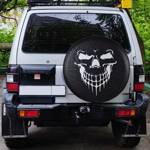 Universal PVC Leather Spare Tire Wheel Cover Case Protector Bag Pouch For Mitsubishi Pajero Hyundai Galloper Kia Sportage