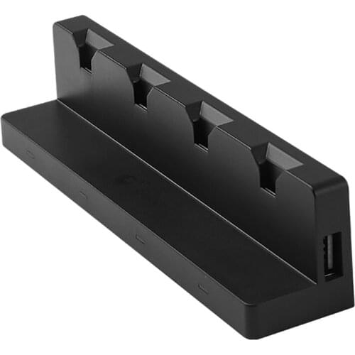 Gulikit 4 Ports Charging Dock with Type-C USB Interface Charge Stand Station Holder Charger for Nintendo Switch Joy Con