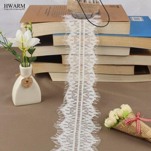 3yard/pcs lace fabric ribbon Skirt pillow Underpants wedding decoration trim embroidery curtain skirt Headscarf veil accessorie