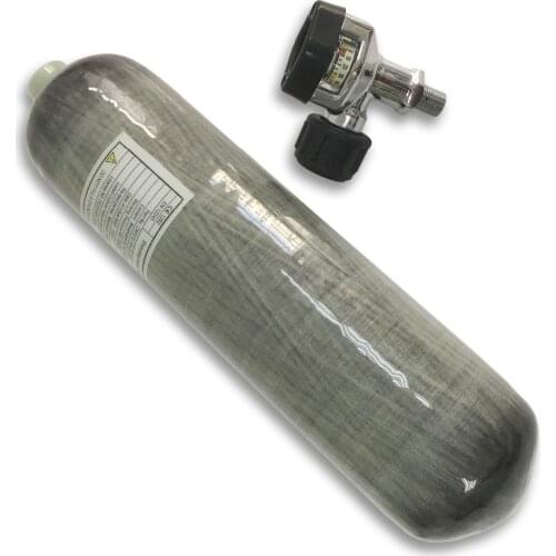 AC10321 Scuba Diving Bottle 4500psi 30Mpa 3L Carbon Fiber Scuba Tank CE certified For Paintball Airsoft Compressed Air Acecare