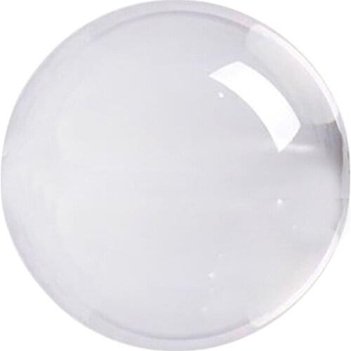 Promotion! Transparent color Glass Crystal Ball Healing Sphere Photography Props ball Decor 40Mm