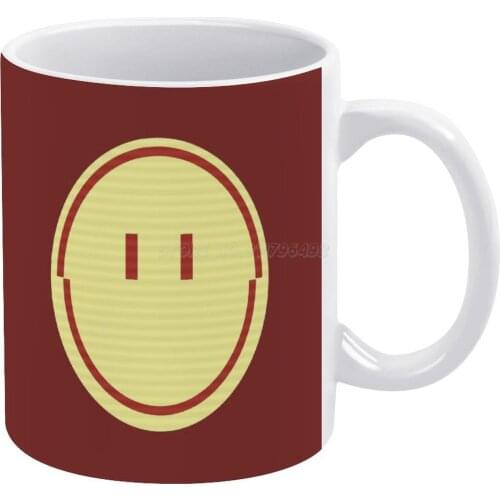 Pathfinder White Mug Vintage Mug New Unisex Size Mug Apex Apex Heroes Legends Apex Legends Pathfinder Robot Smile Screen