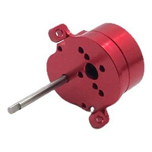 Metal Transmission Gearbox with Steel Gear Set for WPL D12 1/10 RC Car Upgrade Parts Accessories