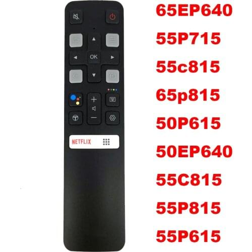 New Original TV Remote Control RC802V FMR1 For TCL TV 65P8S 49S6800FS 49S6510FS Fernbedienung