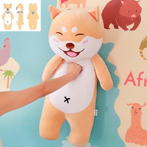 Plush Toys for Children Shiba Inu Stuffed Animal Dog Plush Dolls decompression Embrace Pillow for Girls Birthday Gift Hug Dolls