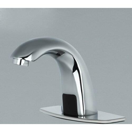 Free Shipping/High Quality touchless Sensor Faucet mixer for bathroom Sink water saving Automatic infrared Inductive Tap
