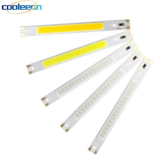 80x7.5mm USB Powered 5V COB LED Strip Bar Light DC5V 3W LED Bulb Warm Cold White Red Blue Green Color Lamp Emitting Diode Chip