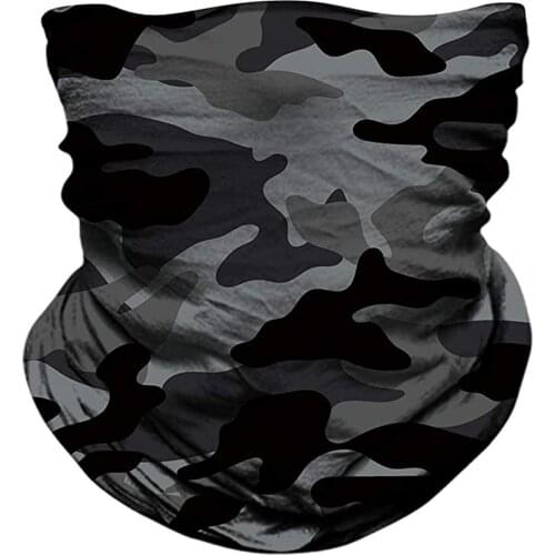 Magic Headband Camouflage Neck Warmer Tube Face Cover Bandana Head Military Motorcycle Bicycle Riding Scarf Neck Tube