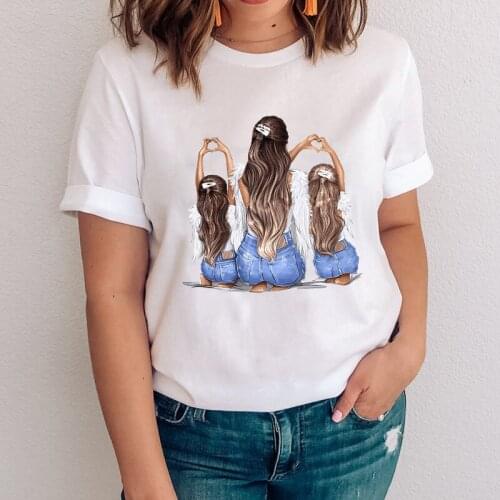 24 Styles Sweet Girl Printing Casual Creative Jumpsuit Womens Round Neck Short-sleeved T-shirt Loose Top Oversized T-shirt 3XL