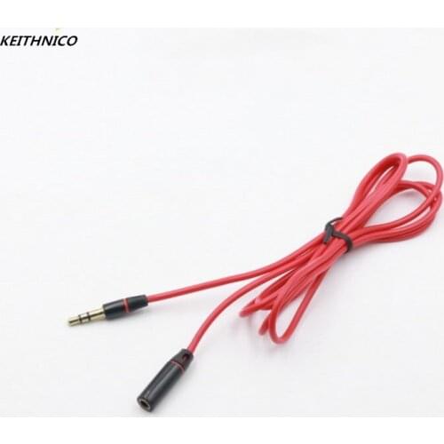 1PC 3.5mm Headphone Extension Cable Male to Femal Metal Cable Audio jack 3.5 for Computers MP3 Earphone Audio Extension Cable
