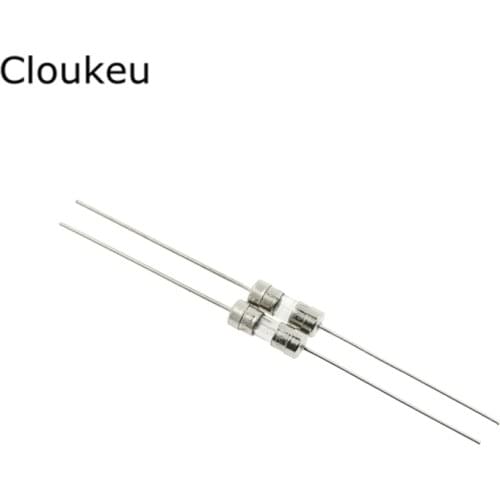 20Pcs 3.6*10 Straight pin Fast blow Glass fuse 3.6x10mm Fuse 250V 0.1A 0.5A 1A 1.5A 2A 3A 3.15A 4A 5A 6.3A 8A 10A