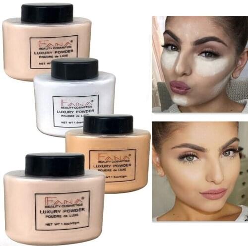 Banana Powder Smooth Loose Oil control Face Powder Makeup Concealer Mineral Finish Powder Transparent Foundation Korea Cosmetics