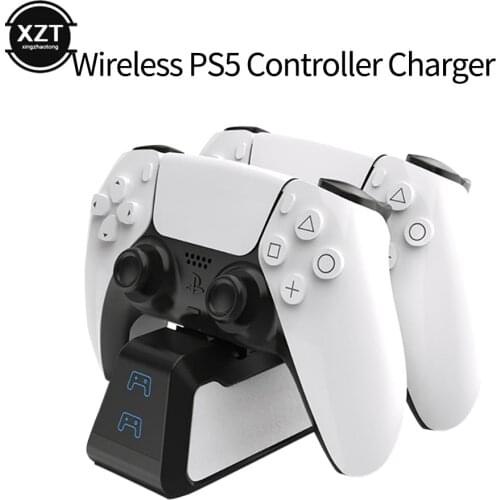 Type C Dual Fast Charger for PS5 Wireless Game Controller USB 3.1 Charging Dock Station for Sony PlayStation 5 Joystick Gamepad