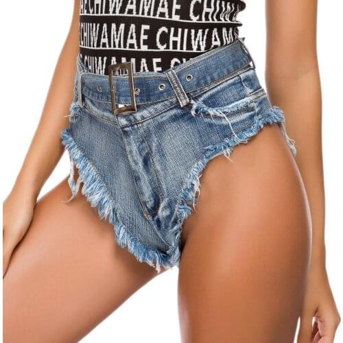 New Sexy Womens Jeans Denim Shorts hot Pants Low Waist Sexy Hole nightclub Dresses Skinny jeans woman