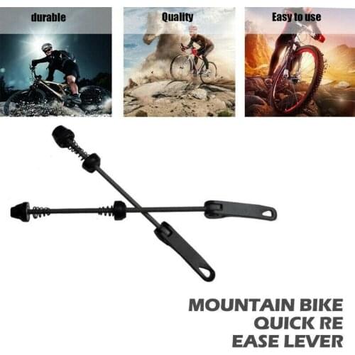 Mountain Bike Wheel Skewer Quick Release Lever Clip Bolt Axle Bicycle Shaft